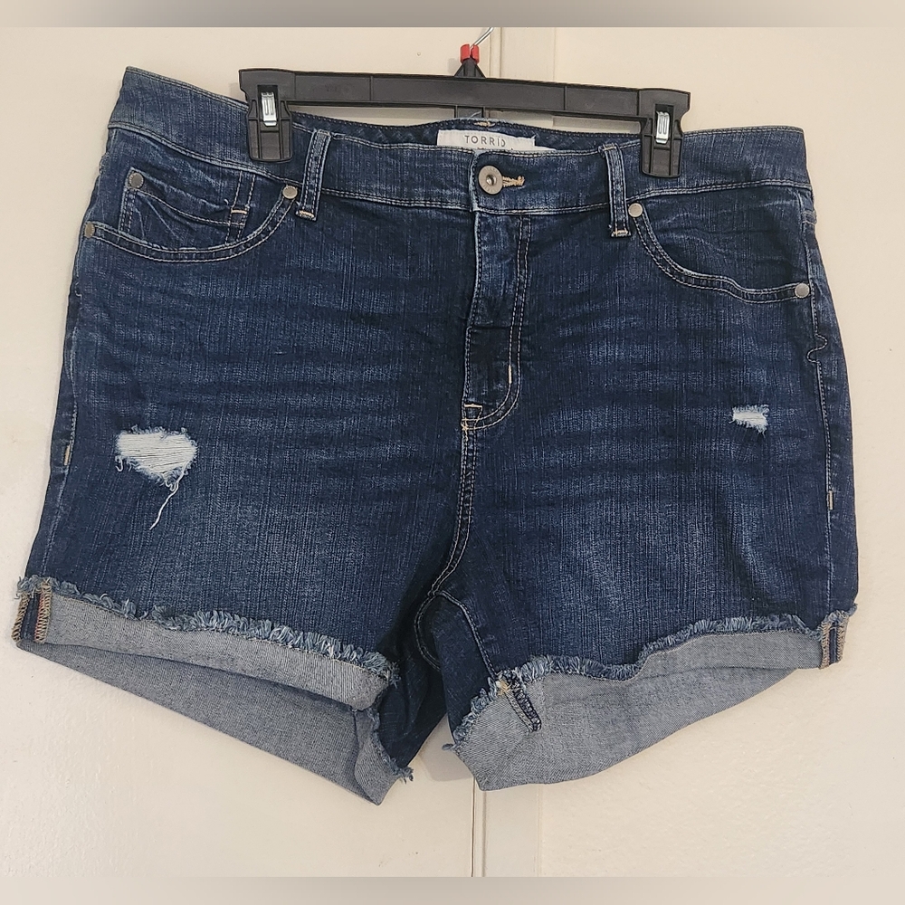 Torrid Women's Blue Denim Shorts
